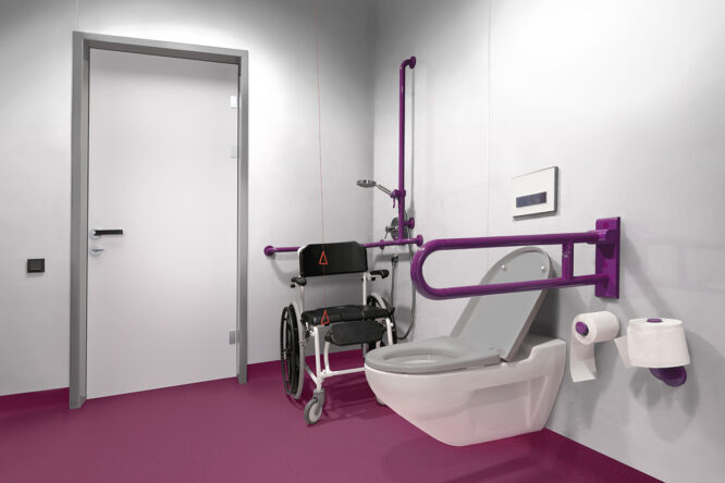 Hospital Bathroom Aquarius Spoonbill - Londonclad