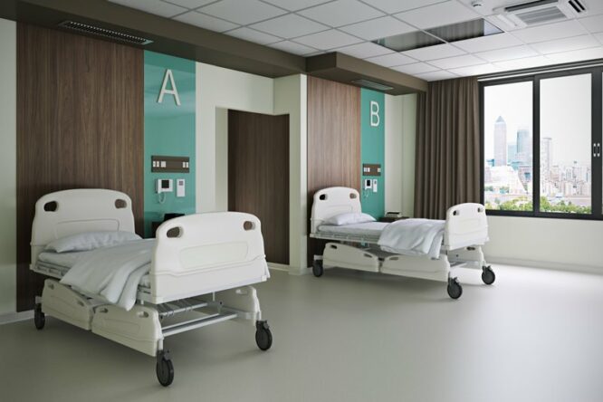 Hospital Patient room Wall designs Chameleon Orchestra1 - Londonclad