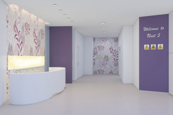 Hospital Altro Whiterock White Altro Digiclad Suprema - Londonclad