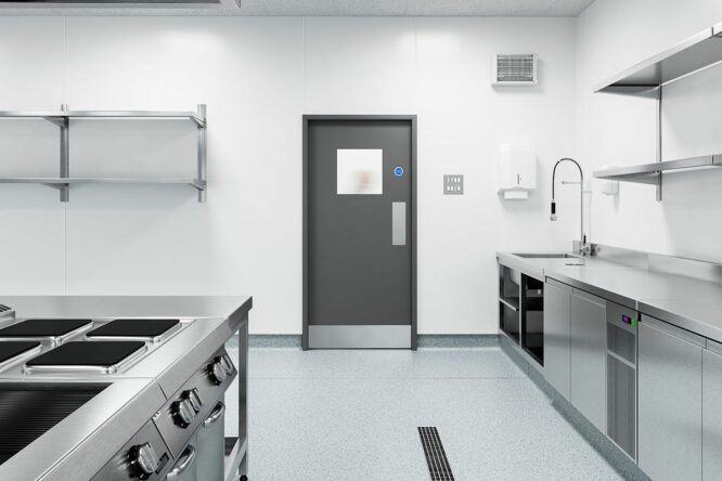 Kitchen Altro door Altro Whiterock White Altro Stronghold - Londonclad