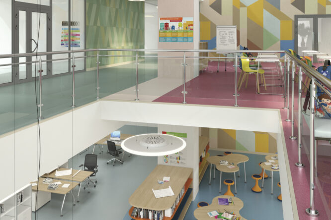 Primary School Altro Whiterock Digiclad Altro Whiterock Satin Altro Suprema - Londonclad