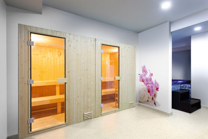 Sauna Altro Pisces and Altro Digiclad - Londonclad