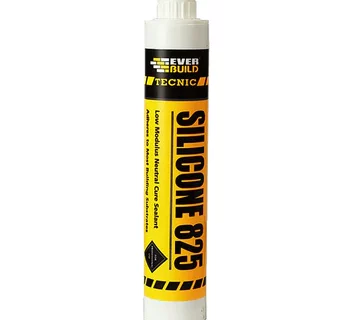 Everbuild Tecnic 825 LM Neutral Silicone Sealant- 380ml
