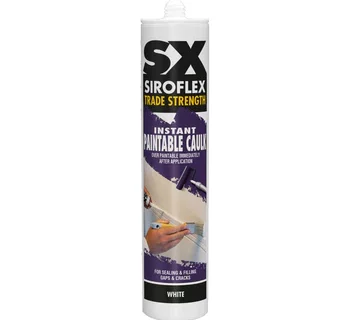 Siroflex Instant Paintable Caulk- White
