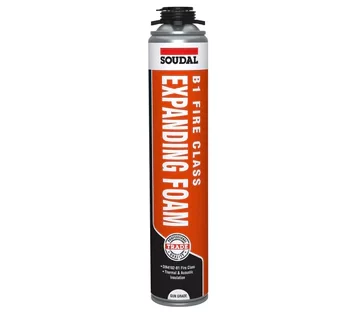 Soudal B1 Gun Grade Fire & Acoustic PU Foam- 750ml